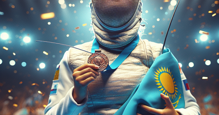 Бронзовому призёру чемпионата мира по фехтованию из Казахстана покорилось редкое достижение